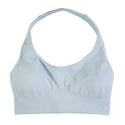 Sculpted: Halter Sports Bra (Pearl Blue)