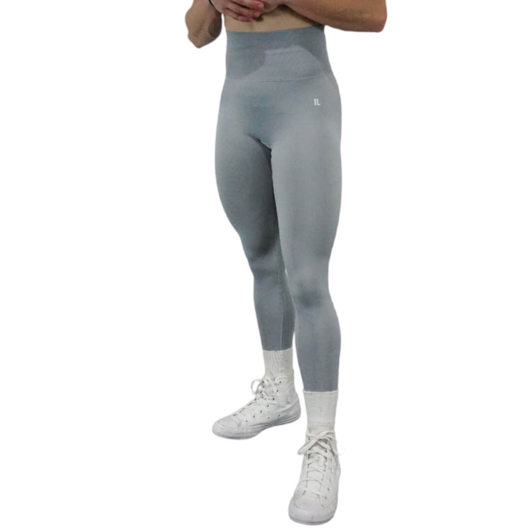 Sculpted Scrunch Leggings (Steel Grey)