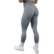 Sculpted Scrunch Leggings (Steel Grey)