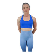 Sculpted: Halter Sports Bra (Royal Blue)