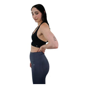 Sculpted: Halter Sports Bra (Black)
