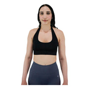 Sculpted: Halter Sports Bra (Black)